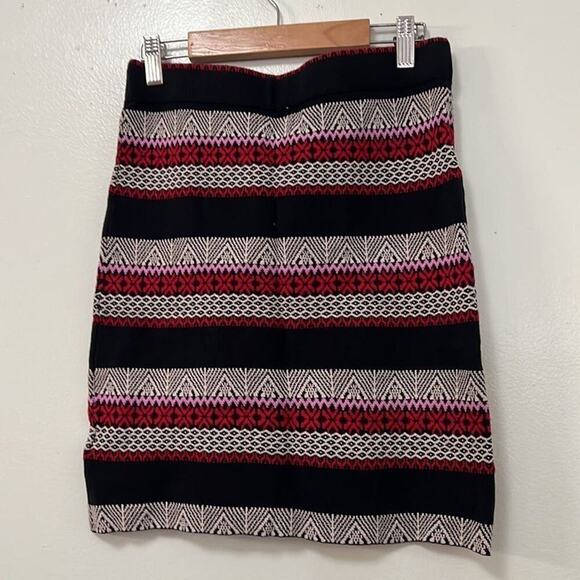 FREE PEOPLE FAIR ISLE PATTERN SKIRT S/P - Picture 1 of 6
